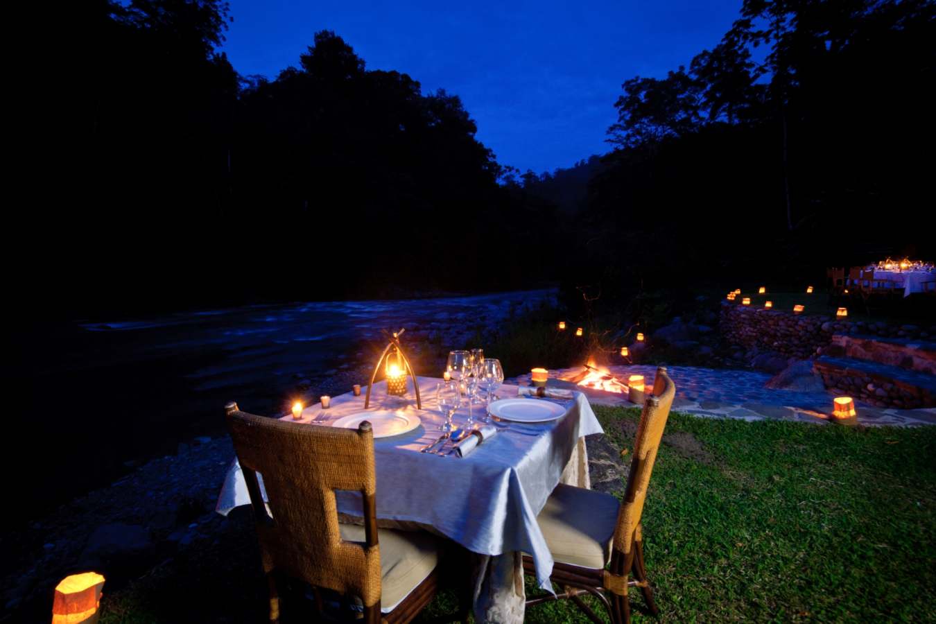 Al fresco dining - Pacuare Lodge