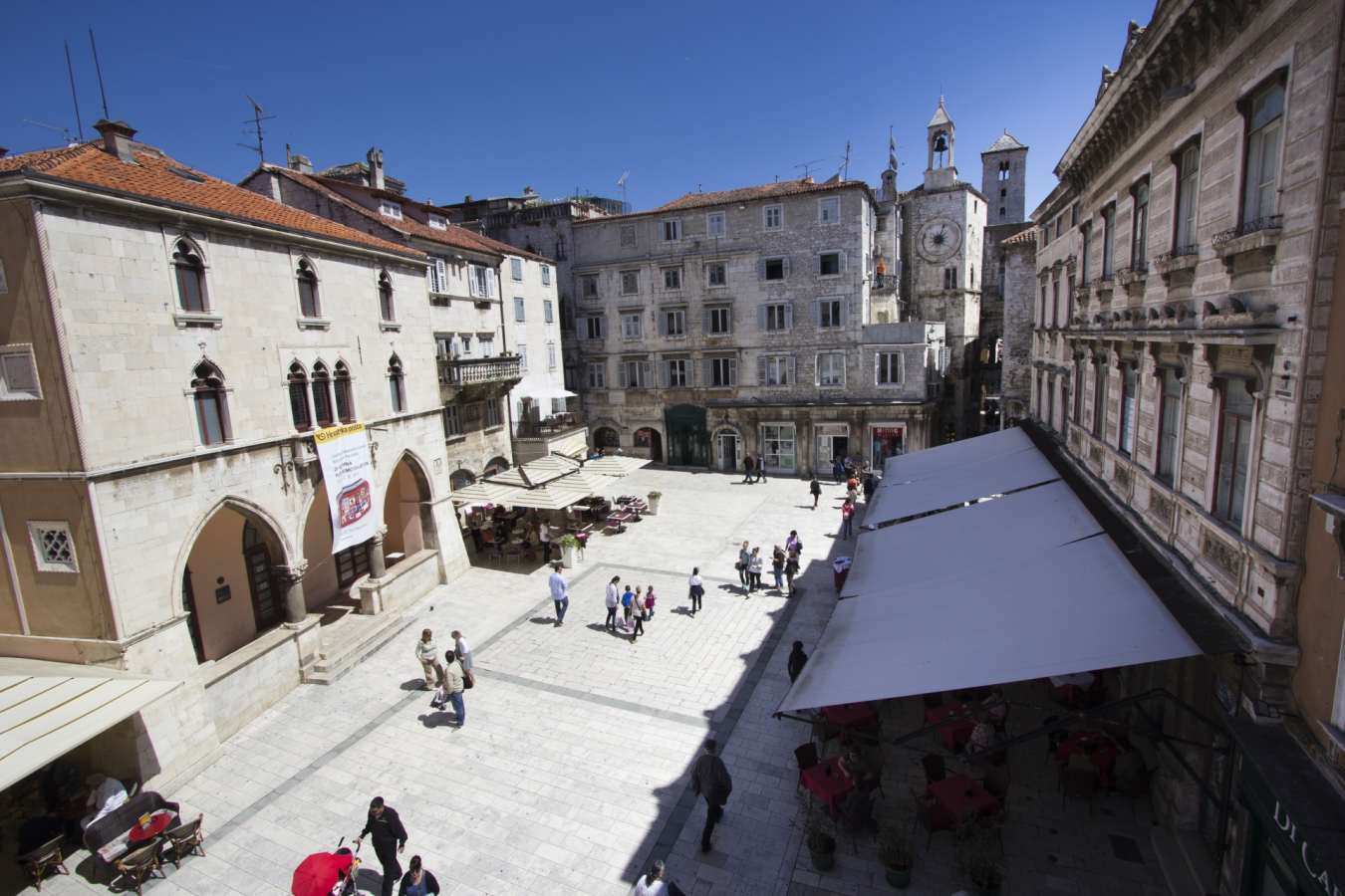 View from hotel - Judita Palace