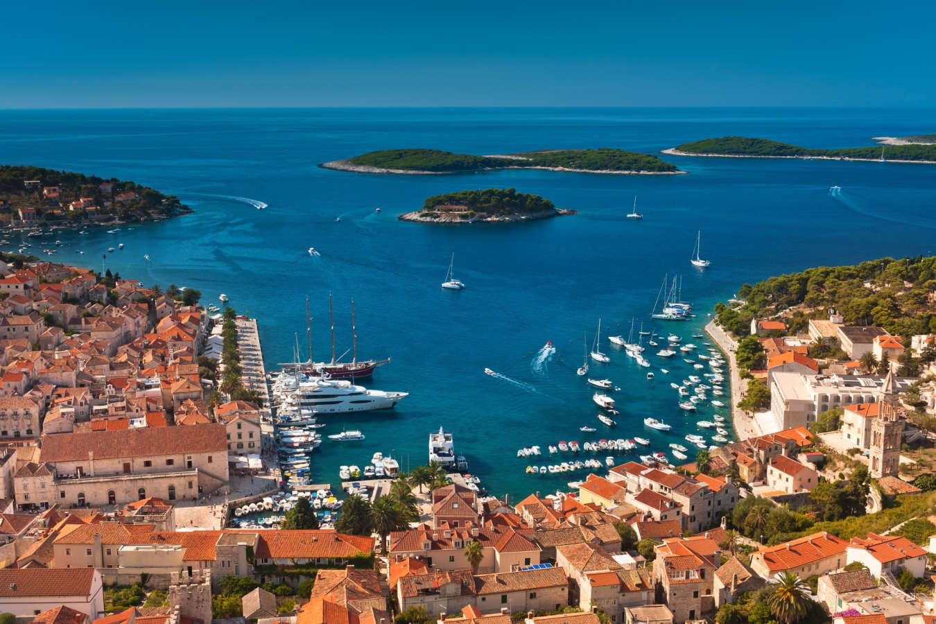 Hvar Town - Luxury Yacht Charter Croatia