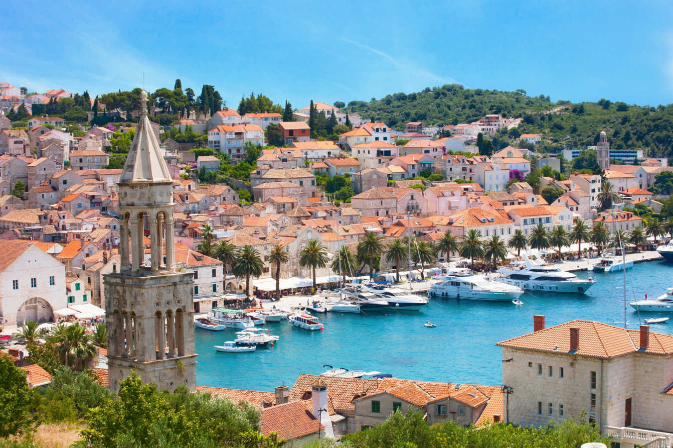 Hvar Town - Discover Dalmatia by private yacht
