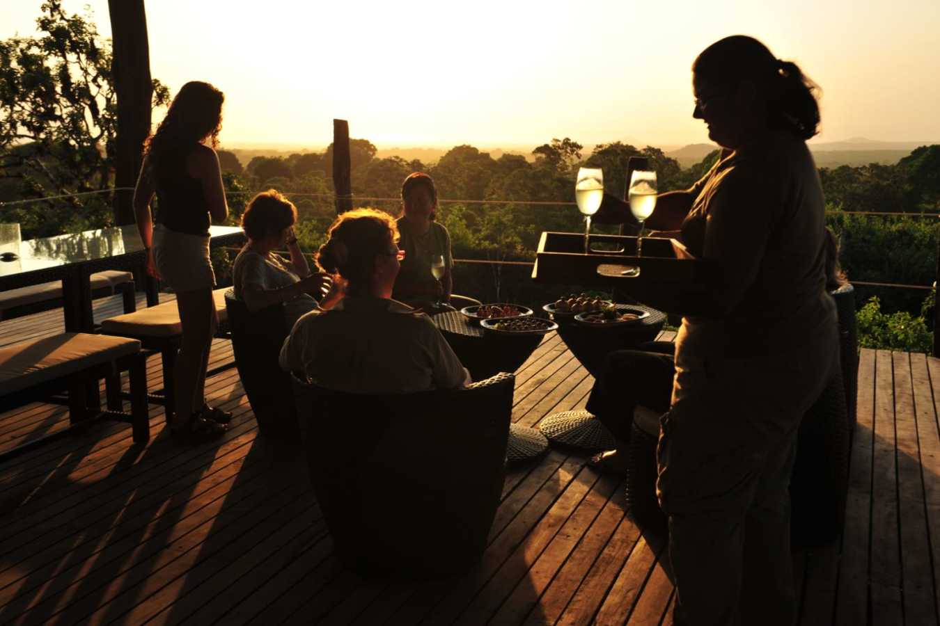 Viewpoint drinks - Galapagos Safari Camp