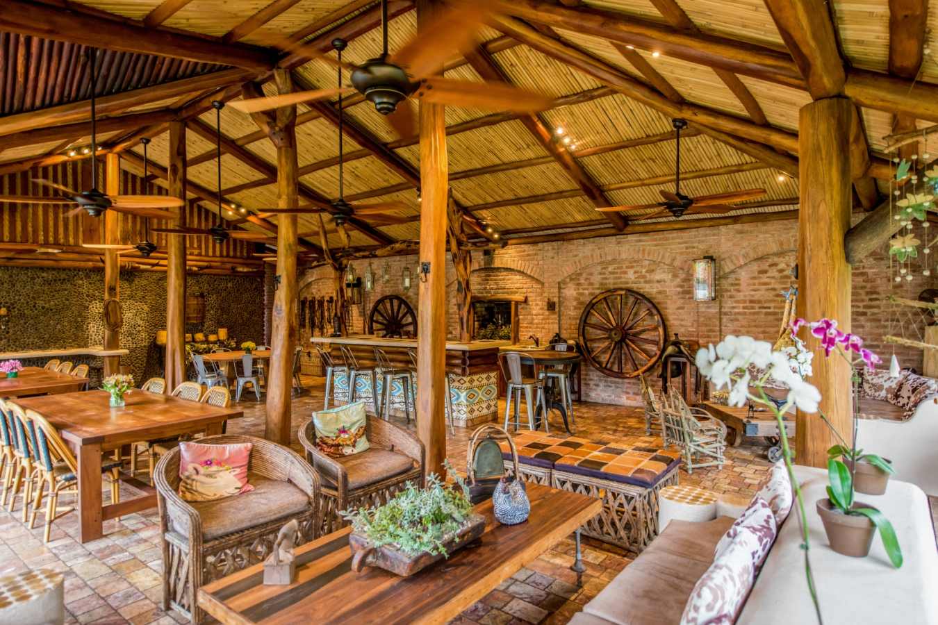Restaurant and bar