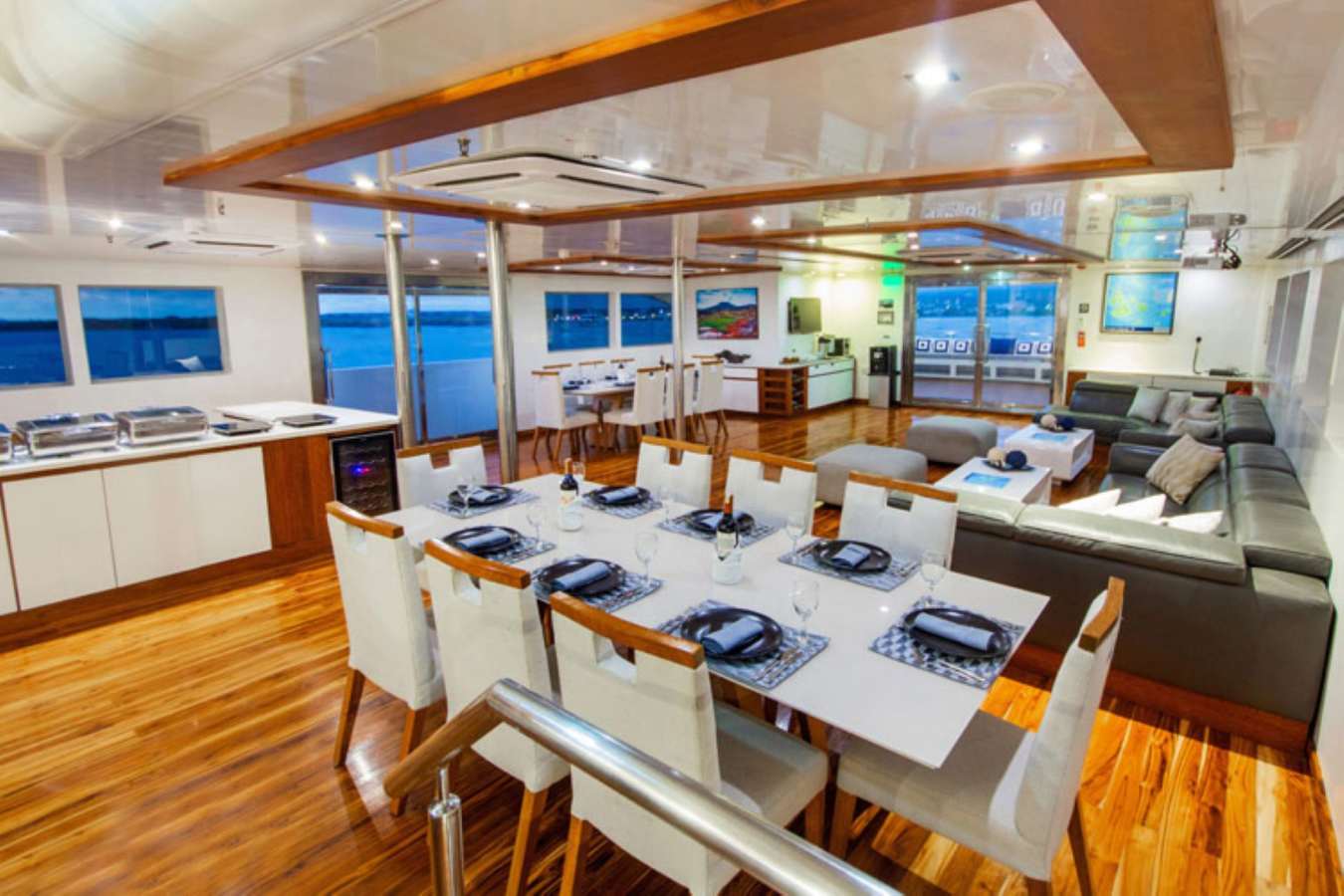 Infinity Galapagos Yacht - kitchen 