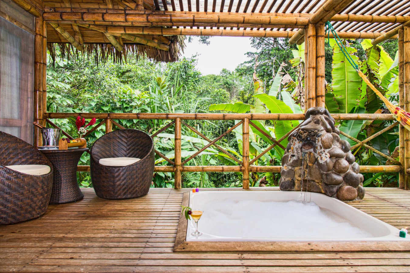 Jacuzzi  - La Selva Jungle Lodge
