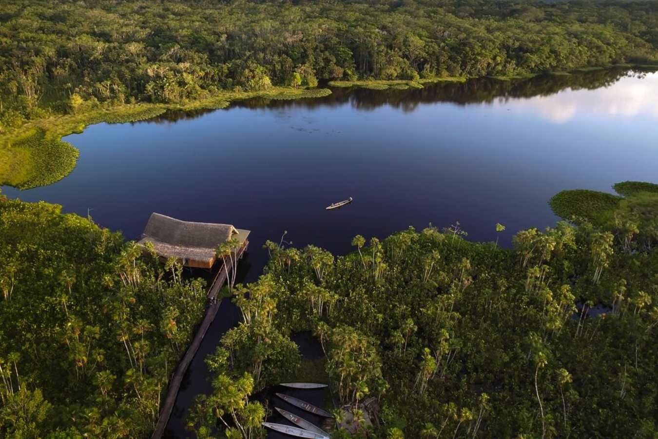 Aerial Views of the Lodge