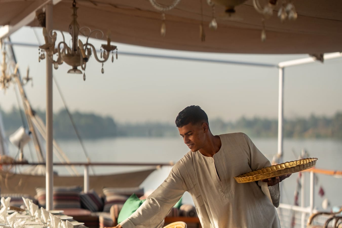 Dinner set up - Nour El Nil