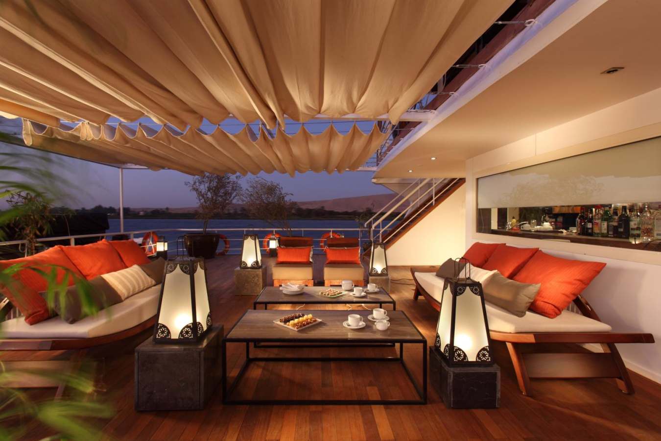 Covered deck