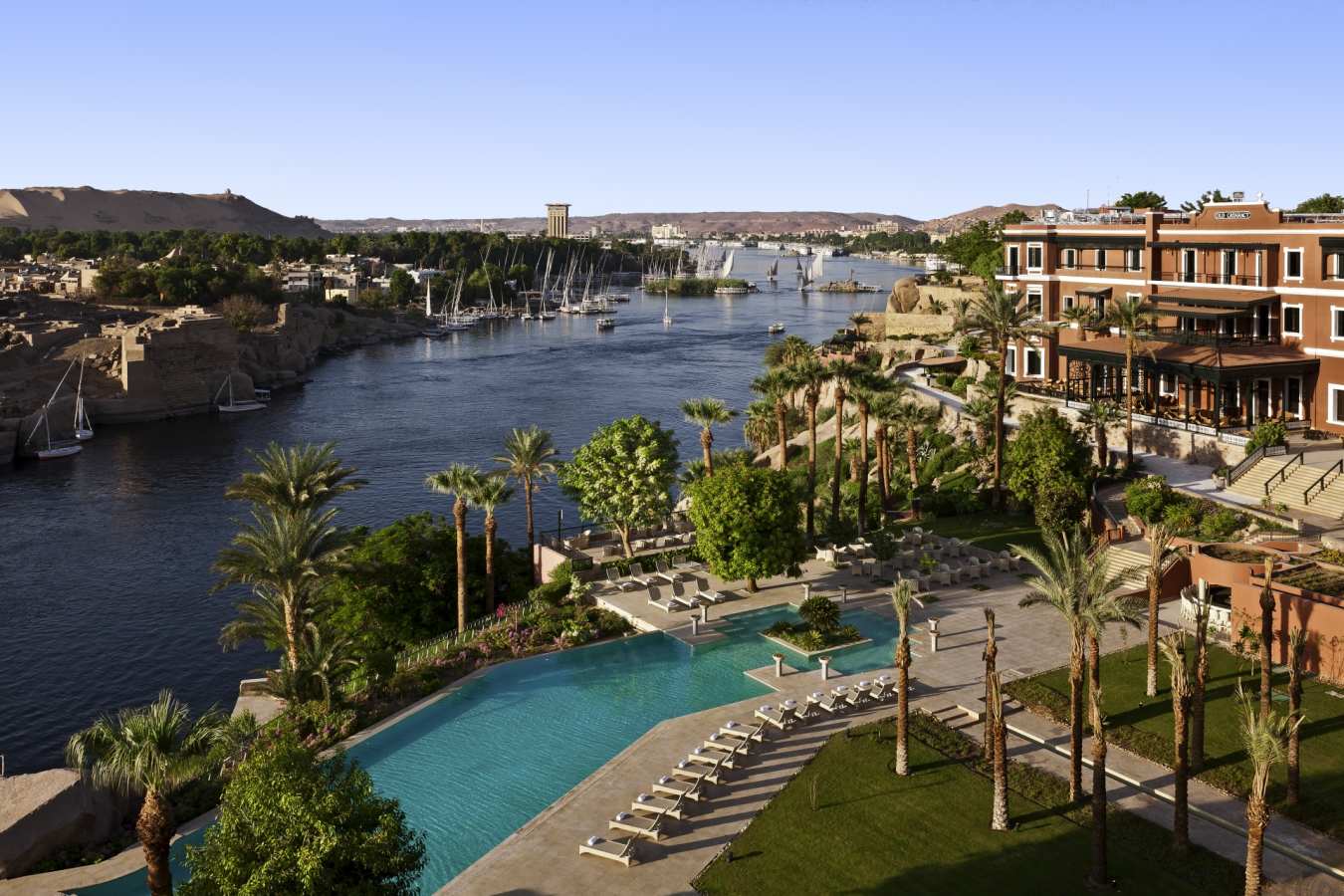 Riverside Setting - Sofitel Legend Old Cataract Aswan