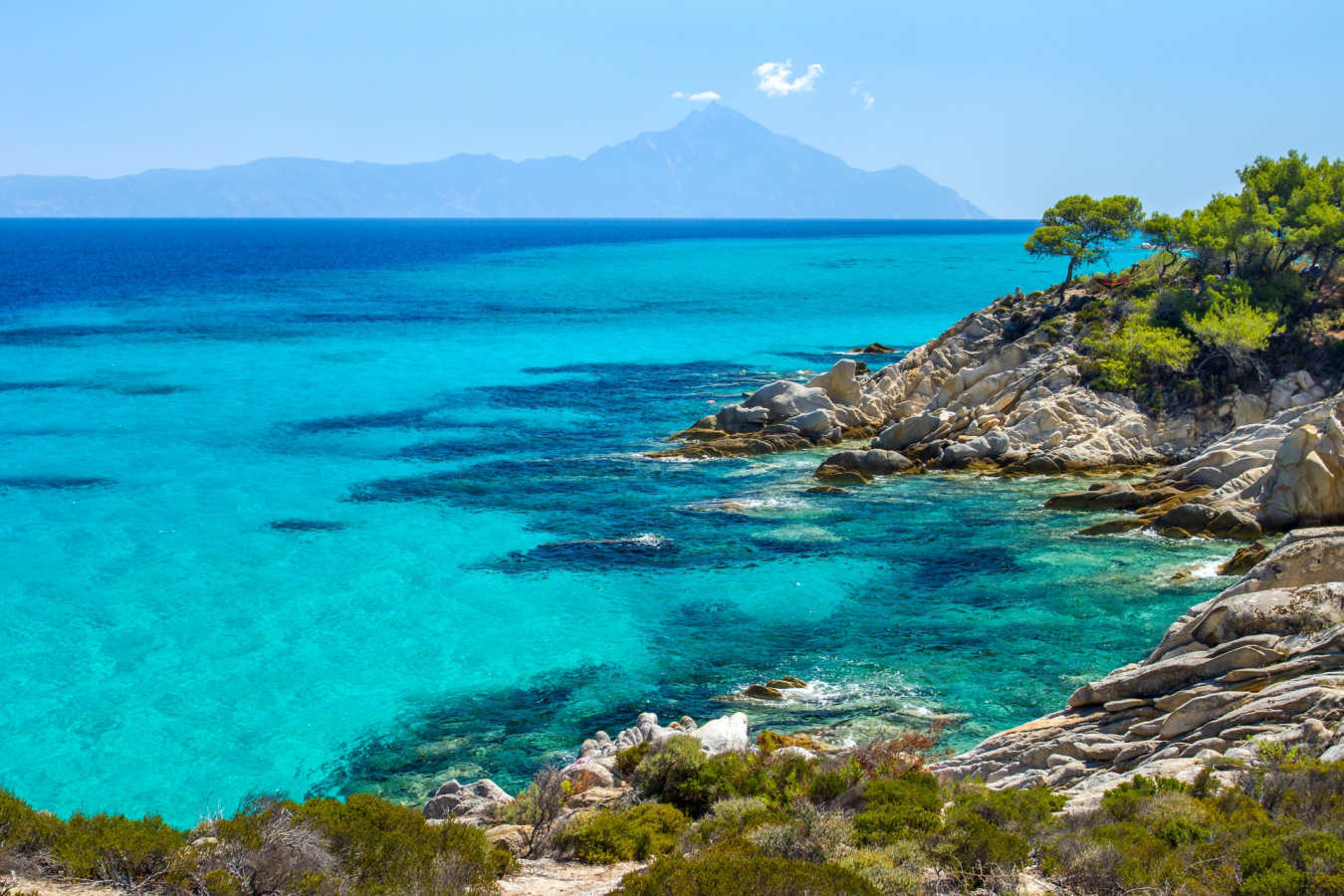 Rocky beach - Halkidiki