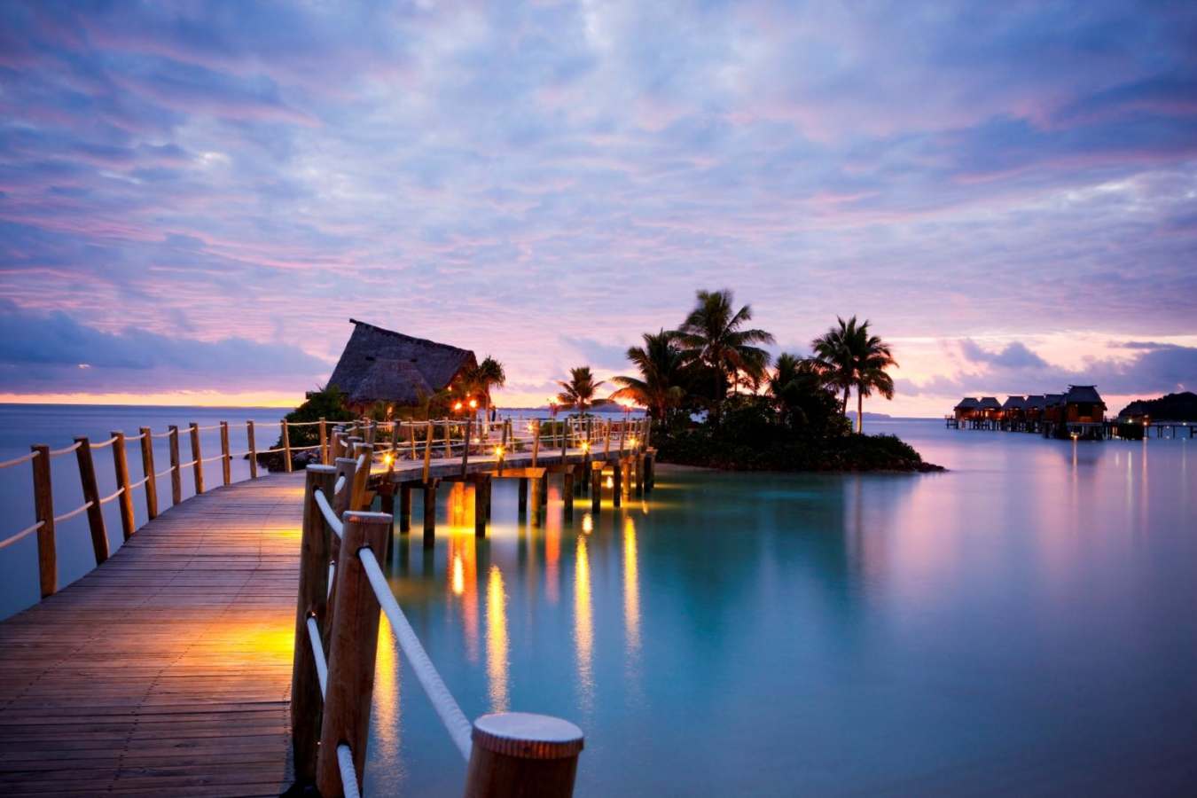 Over Water Bures - Likuliku Lagoon Resort