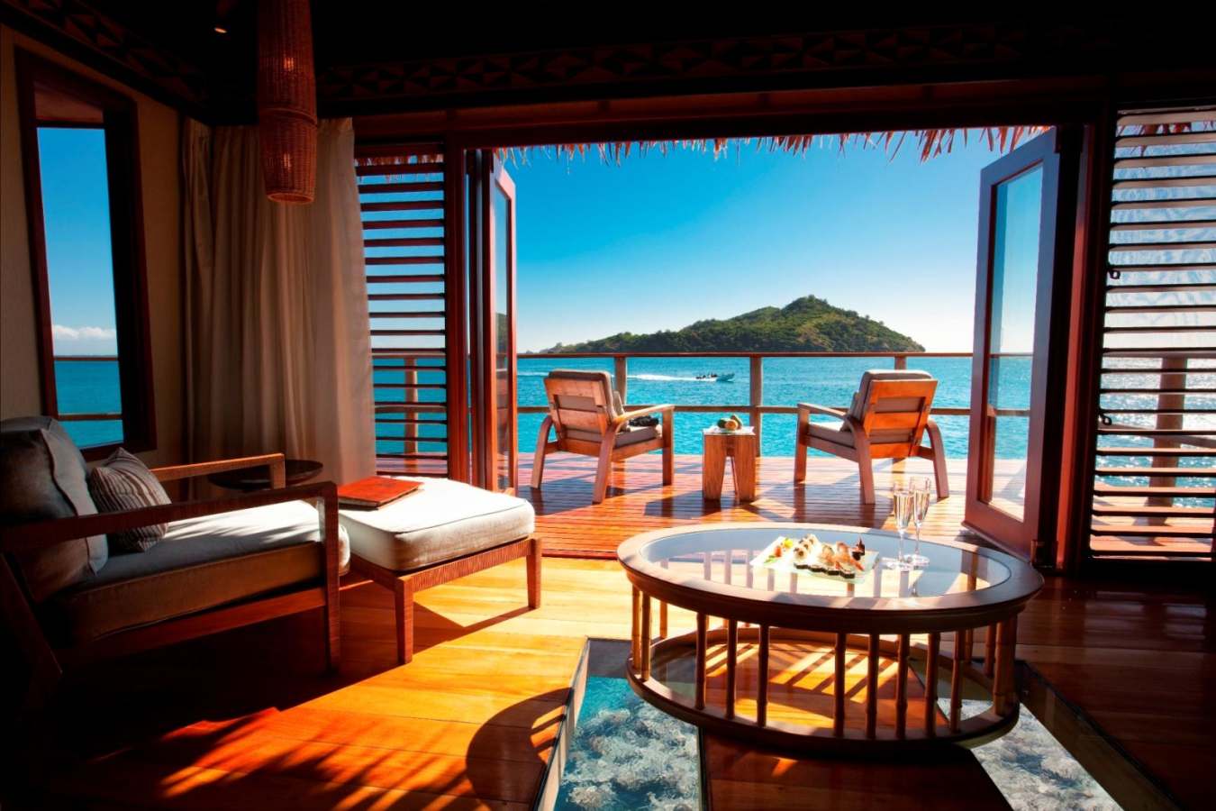 Living Room - Likuliku Lagoon Resort
