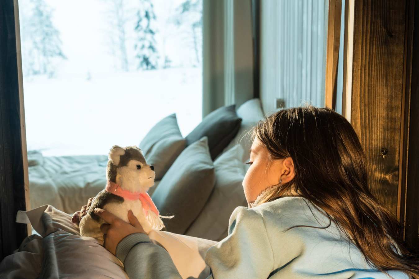 Children's nest bed - Arctic TreeHouse Hotel