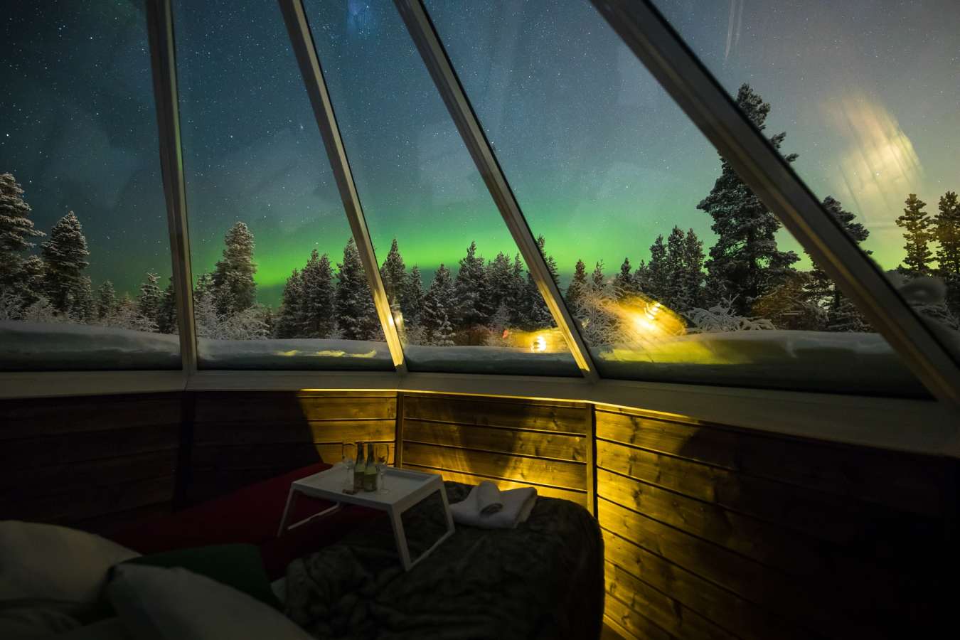 View from the cabin