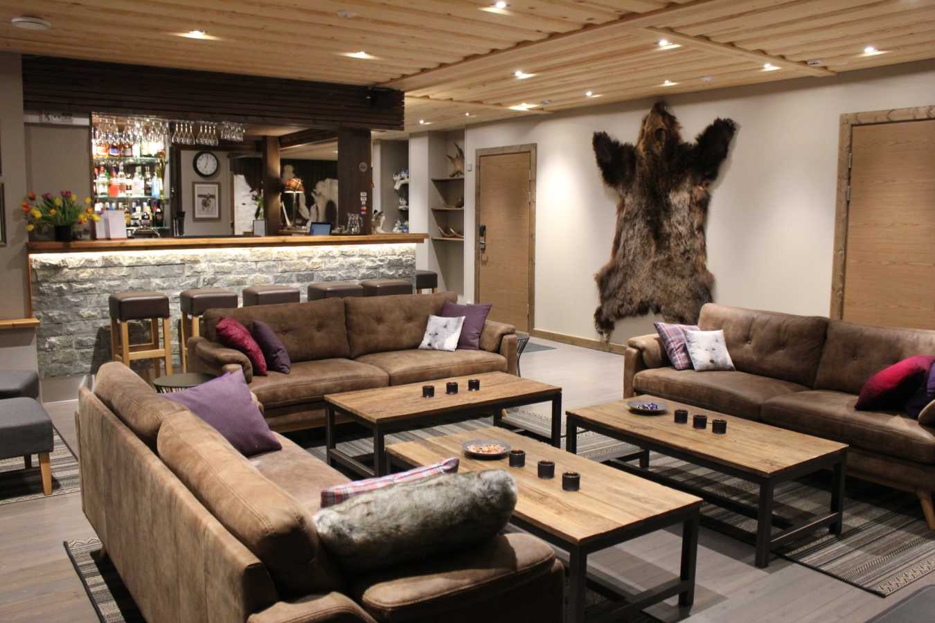 Lobby and bar - Beana Laponia