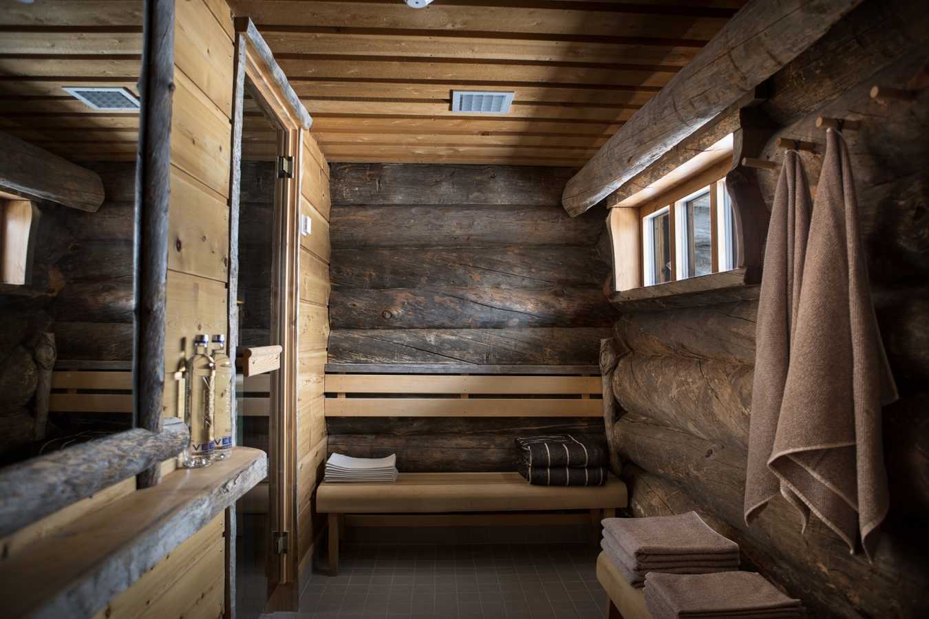 Sauna - Javri Lodge