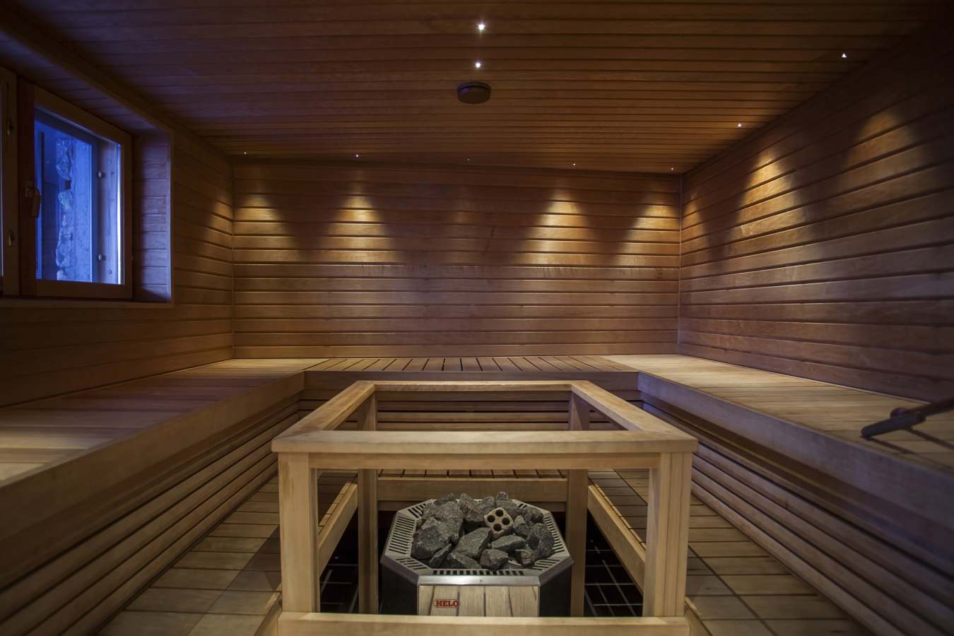 Sauna - Lapland Luxury Chalet