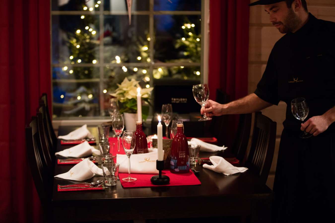 Dining area - Rovaniemi Christmas Chalets