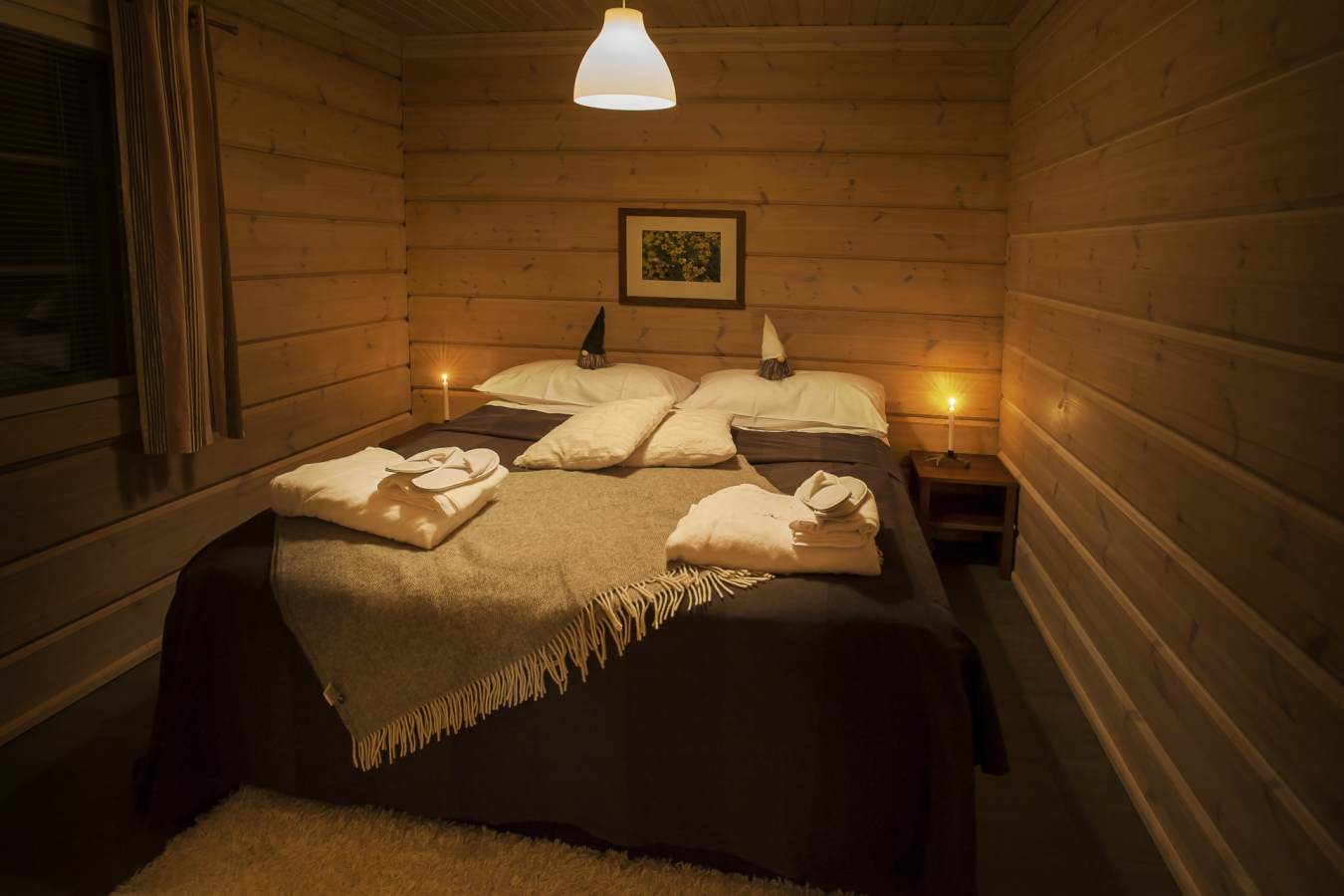 Bedroom - Rovaniemi Christmas Chalets