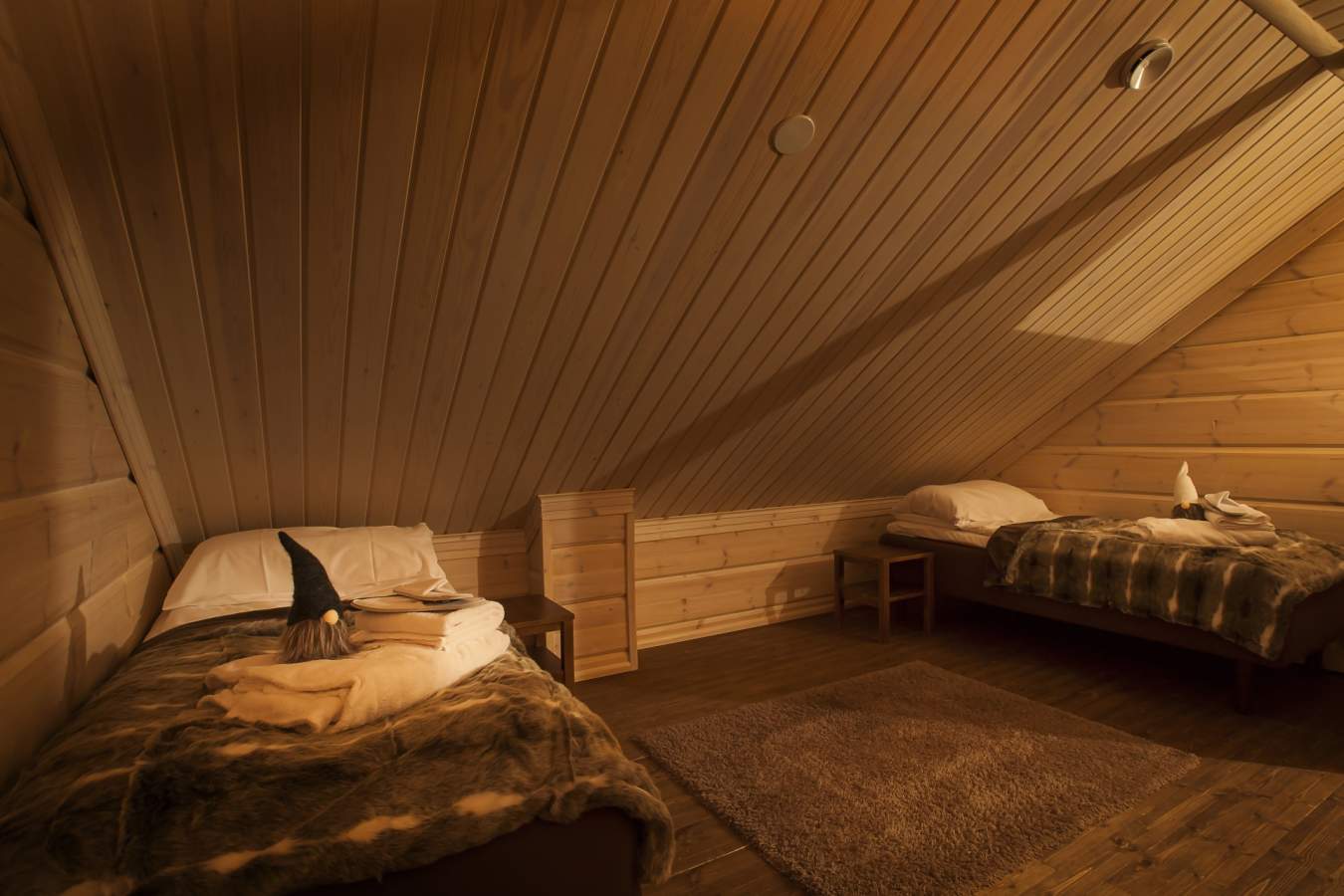 Bedroom - Rovaniemi Christmas Chalets
