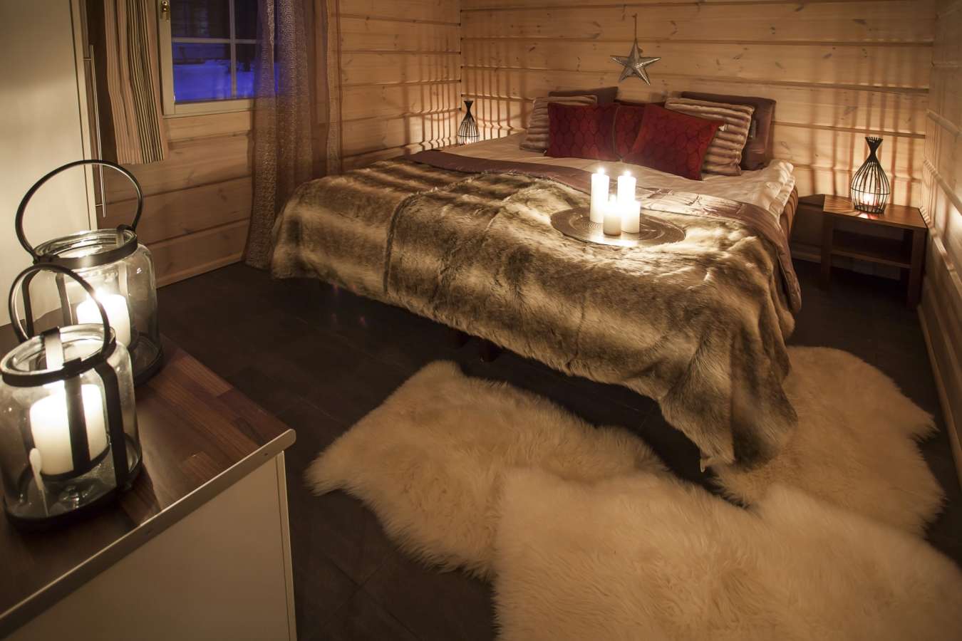 Bedroom - Rovaniemi Christmas Chalets