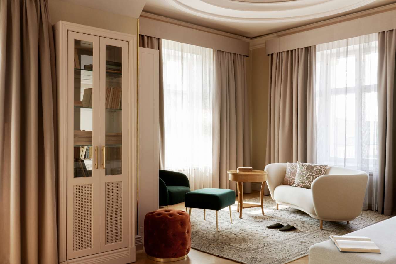 Coupole Suite Living Room