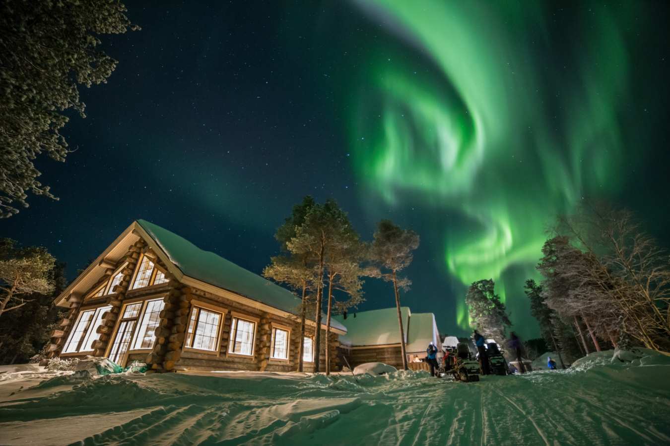 Wilderness Hotel Inari cabin exterior