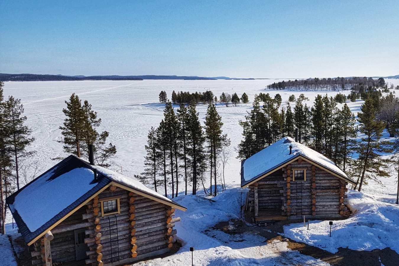 Wilderness Hotel Inari Log Cabins