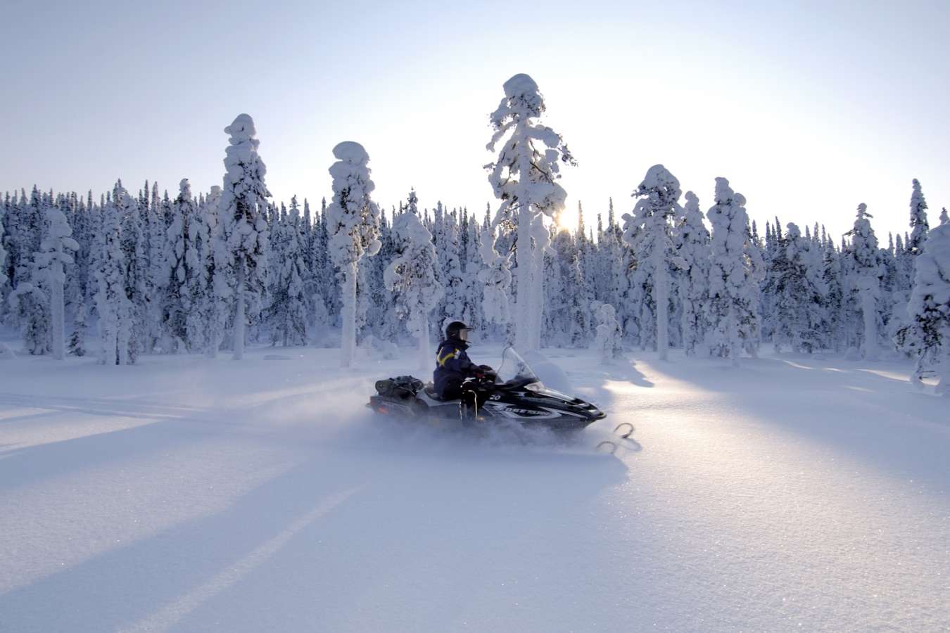 Snowmobile - Simply Finnish Lapland