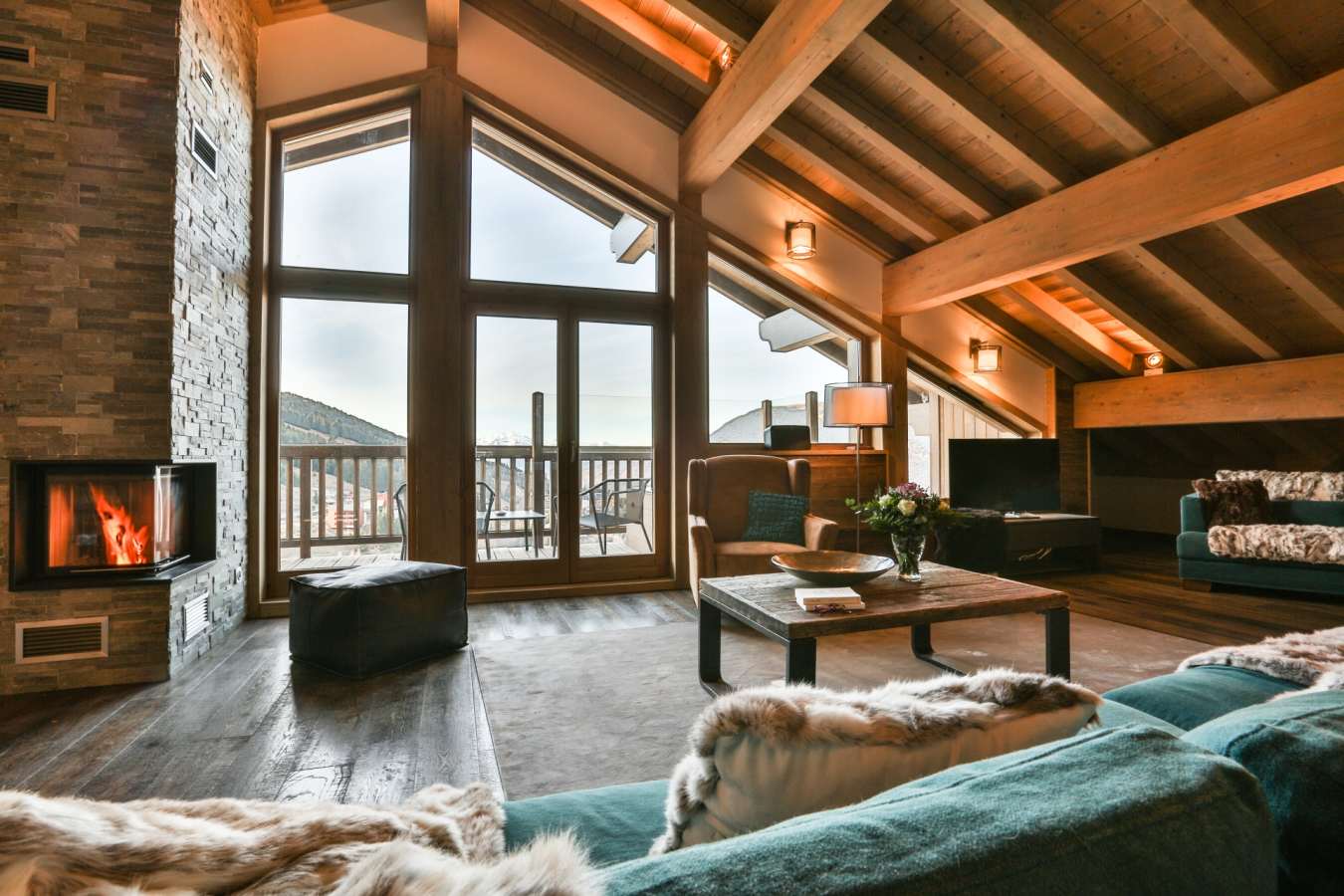 Keystone Lodge Apartment - Living Area 