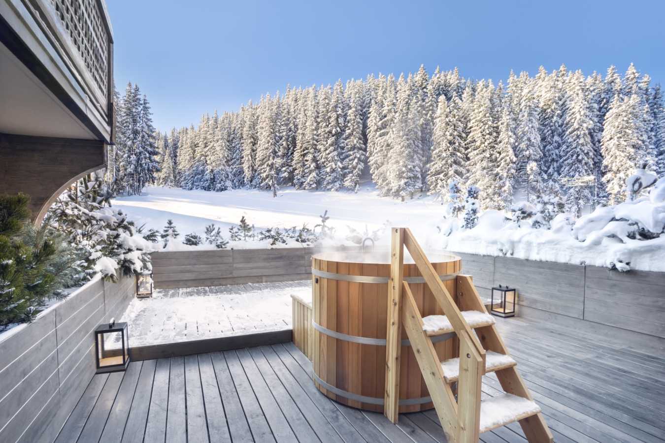 Chambre Ski Piste with Hot Tub
