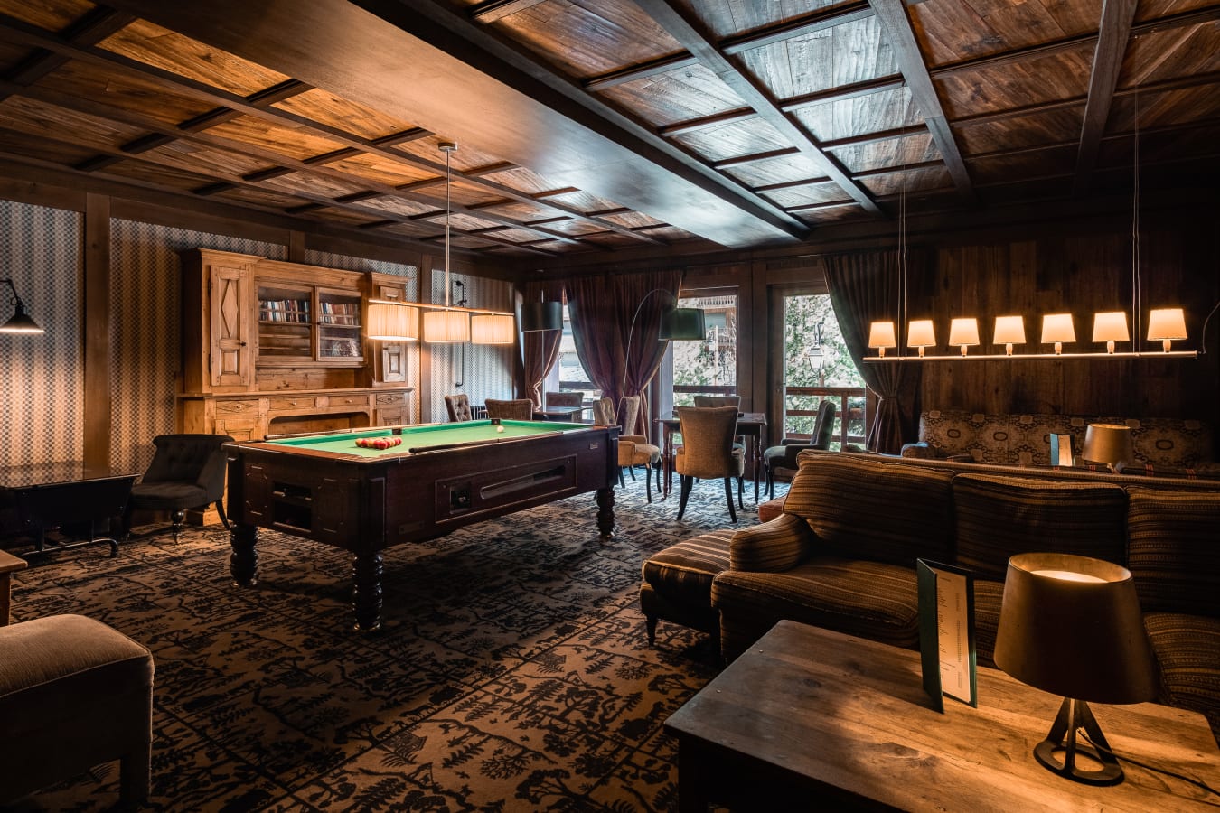 Billiards room
