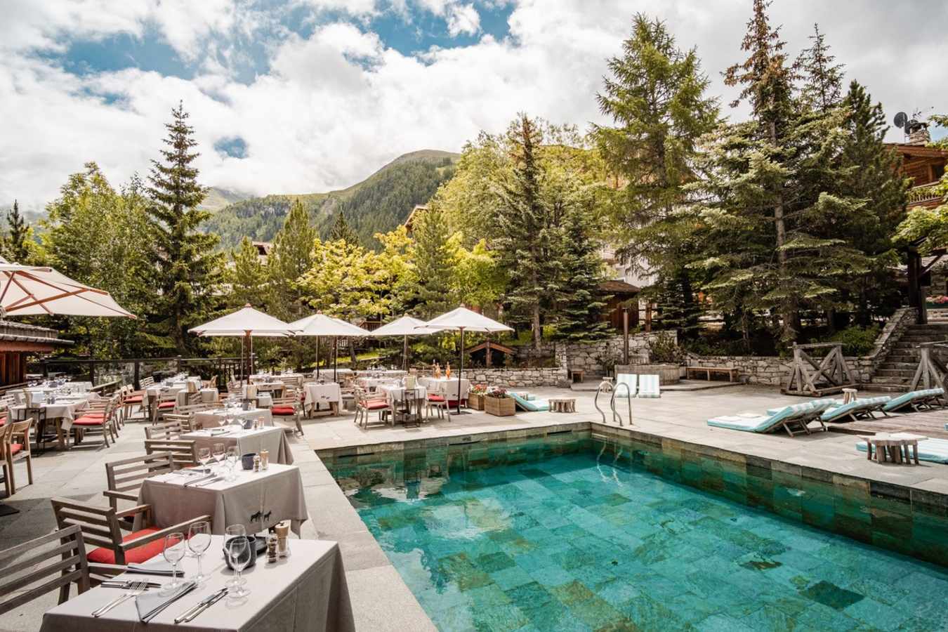 Pool terrace