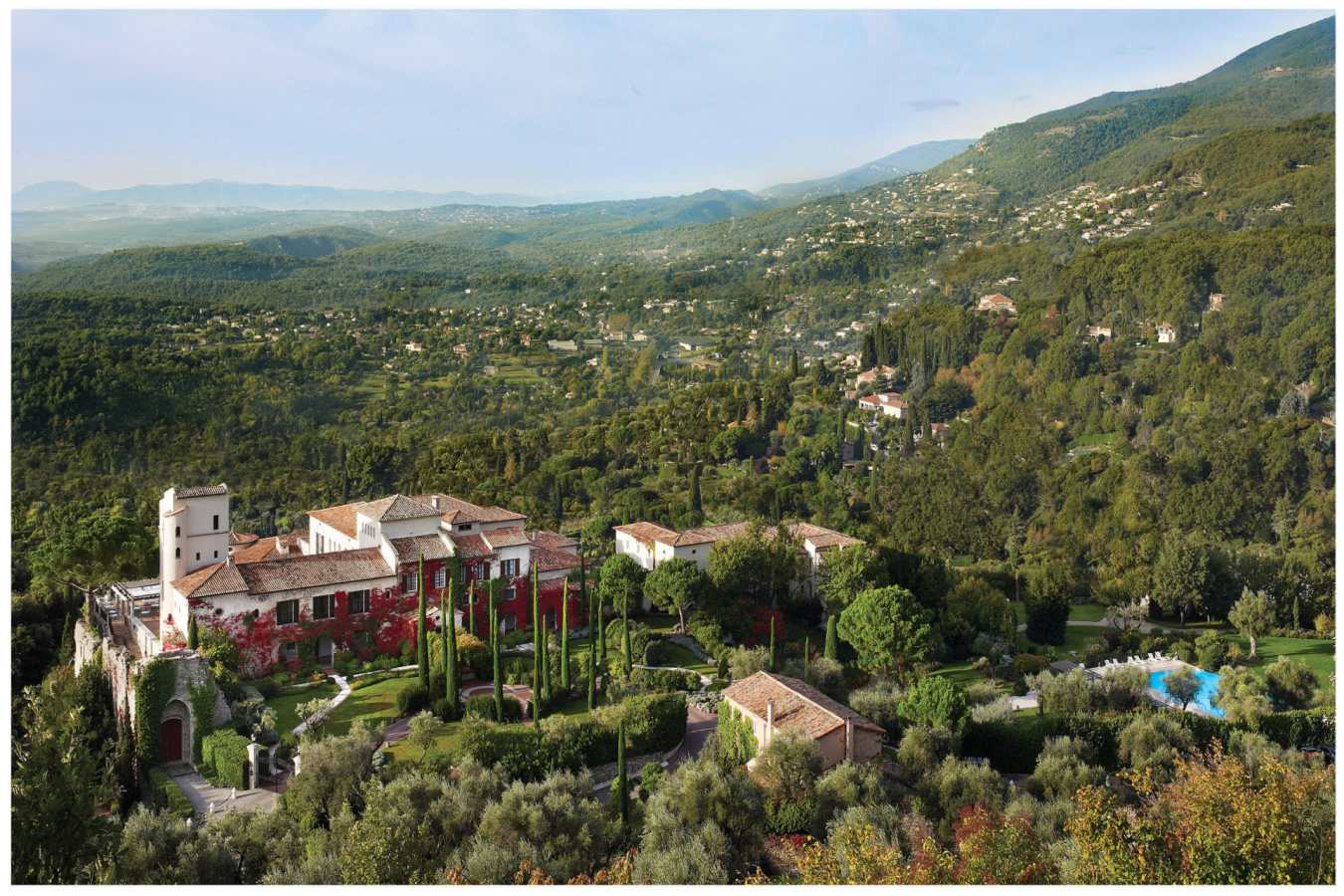 Aerial View - Chateau Saint-Martin