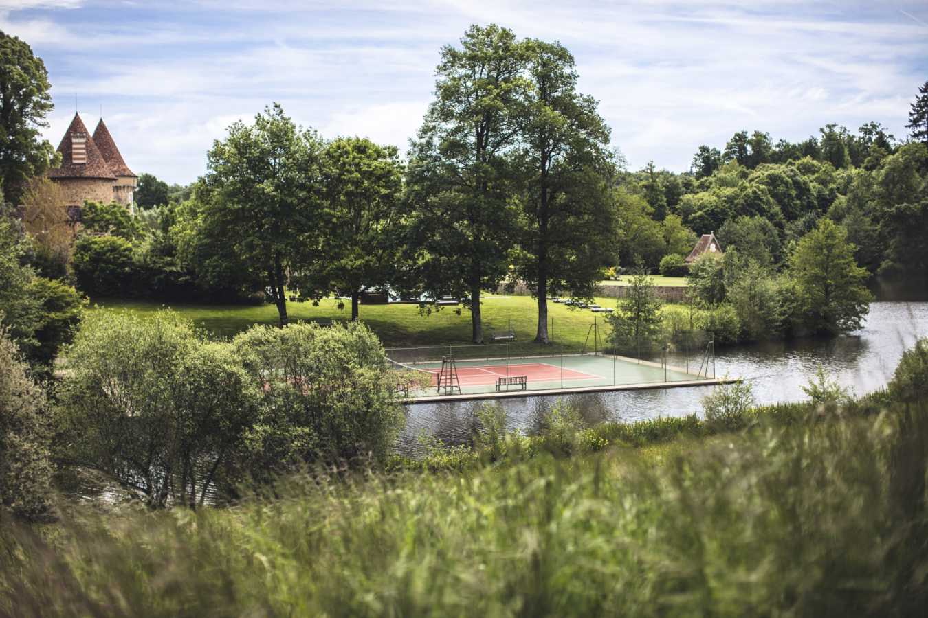 Floating Tennis Court
