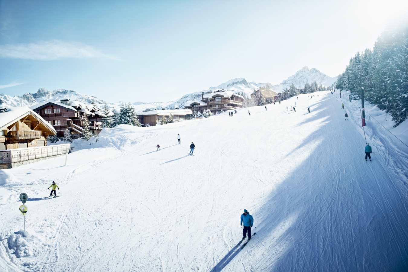 Bellecote piste