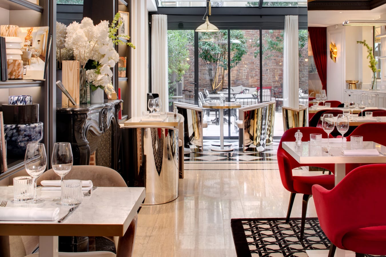 View of both restaurants 