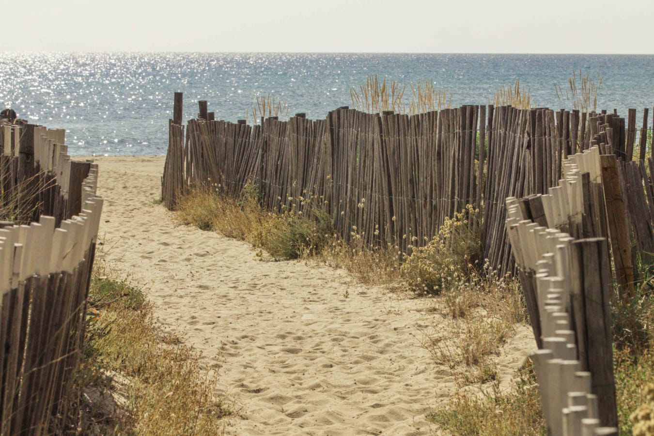 On the way to the beach 