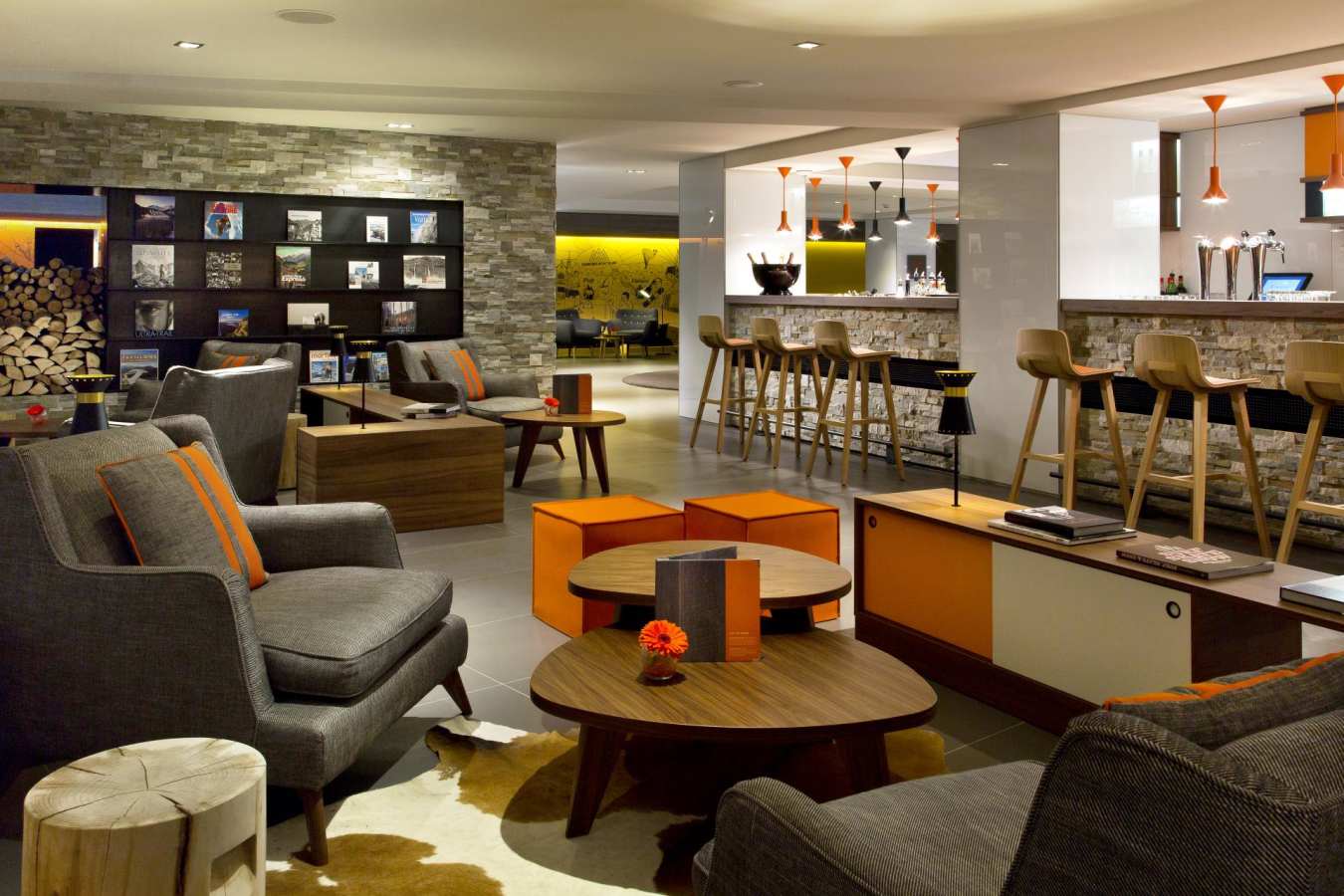 Bar area - Hotel Heliopic