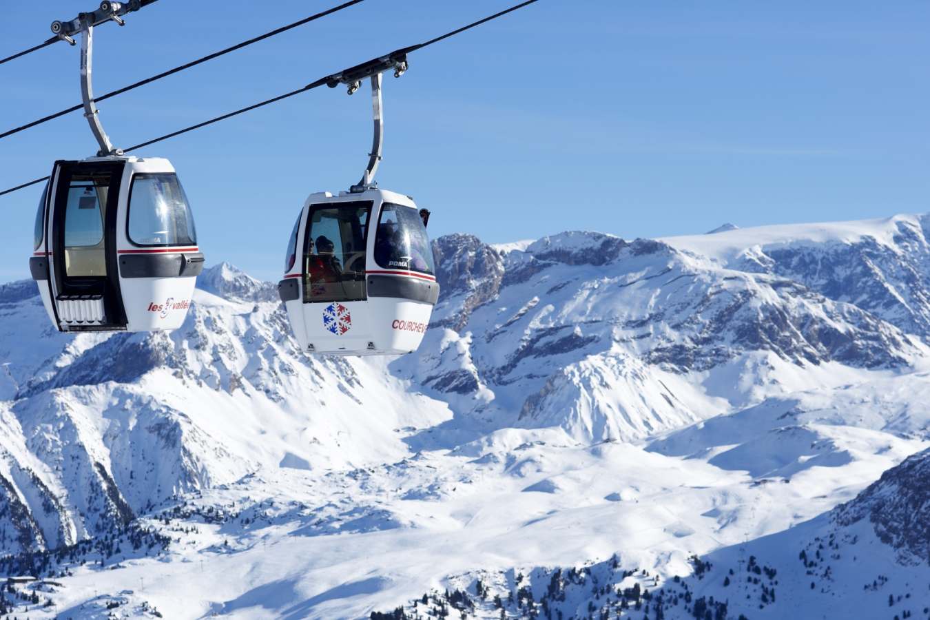 Gondolas - Courchevel