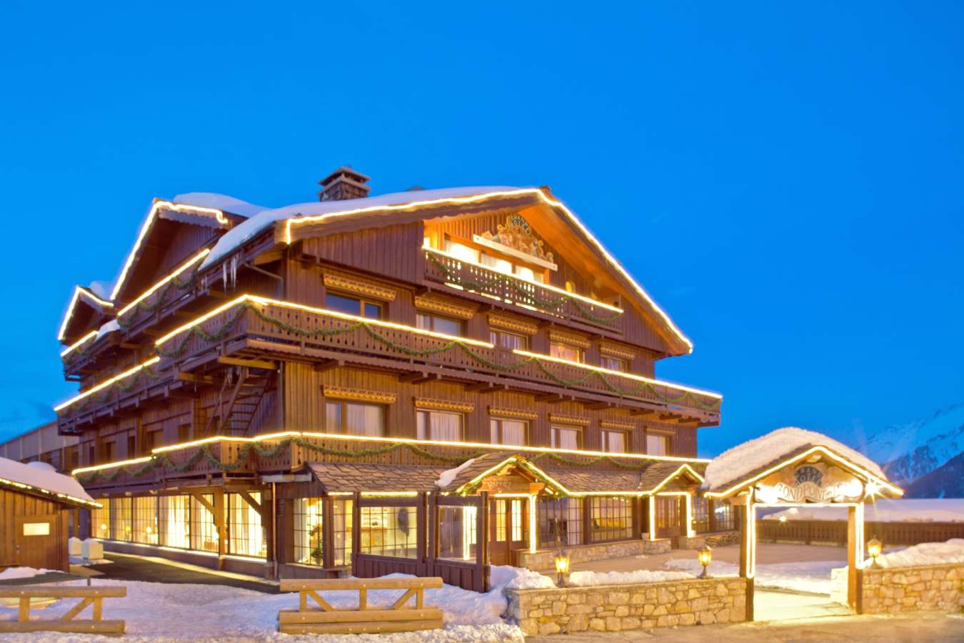 Hotel Exterior Dusk