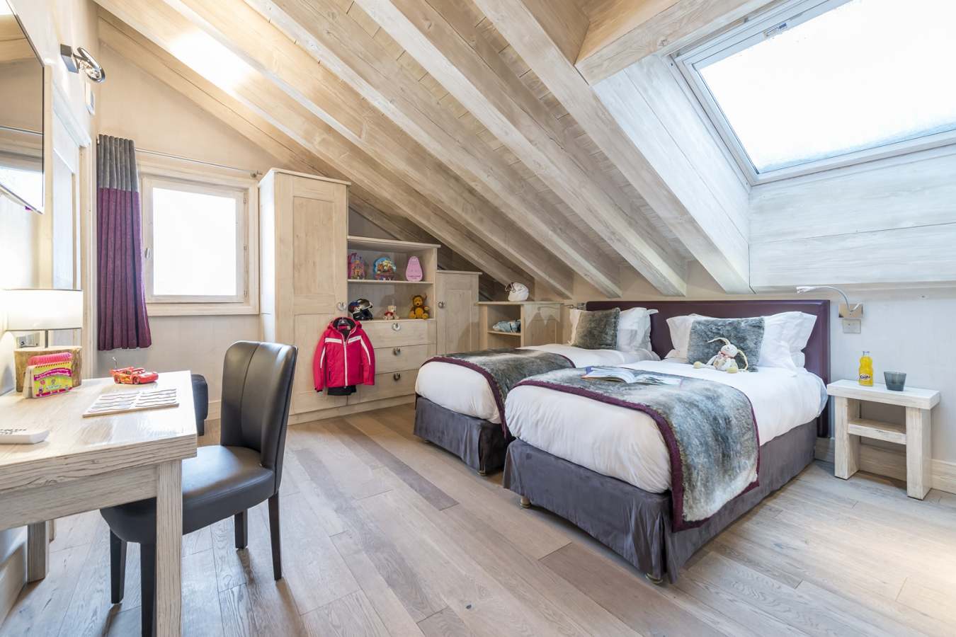 Kids room, in Family Suite sleeping 6, Le Kaila