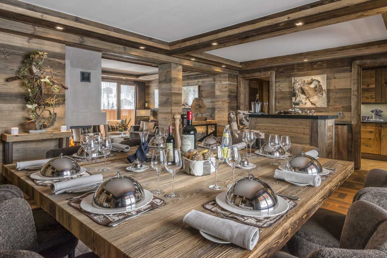 Dining area, Suite Kaila, Le Kaila