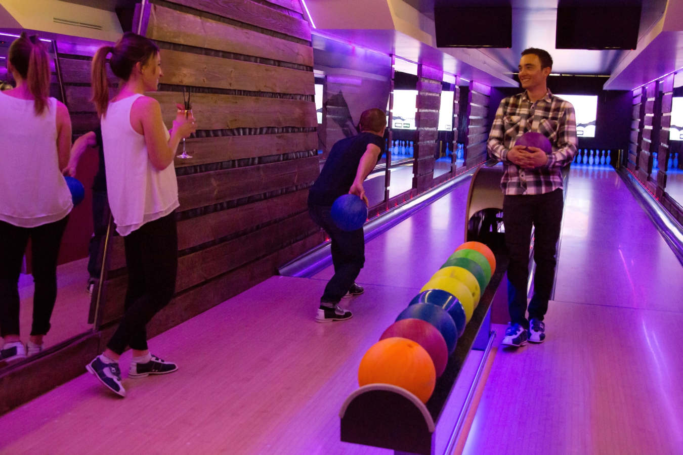 Bowling alley - Les Barmes de l’Ours