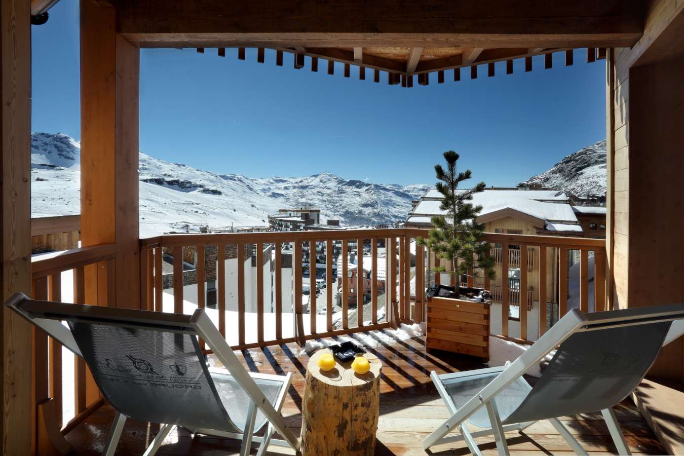 Balcony view - Pashmina Le Refuge