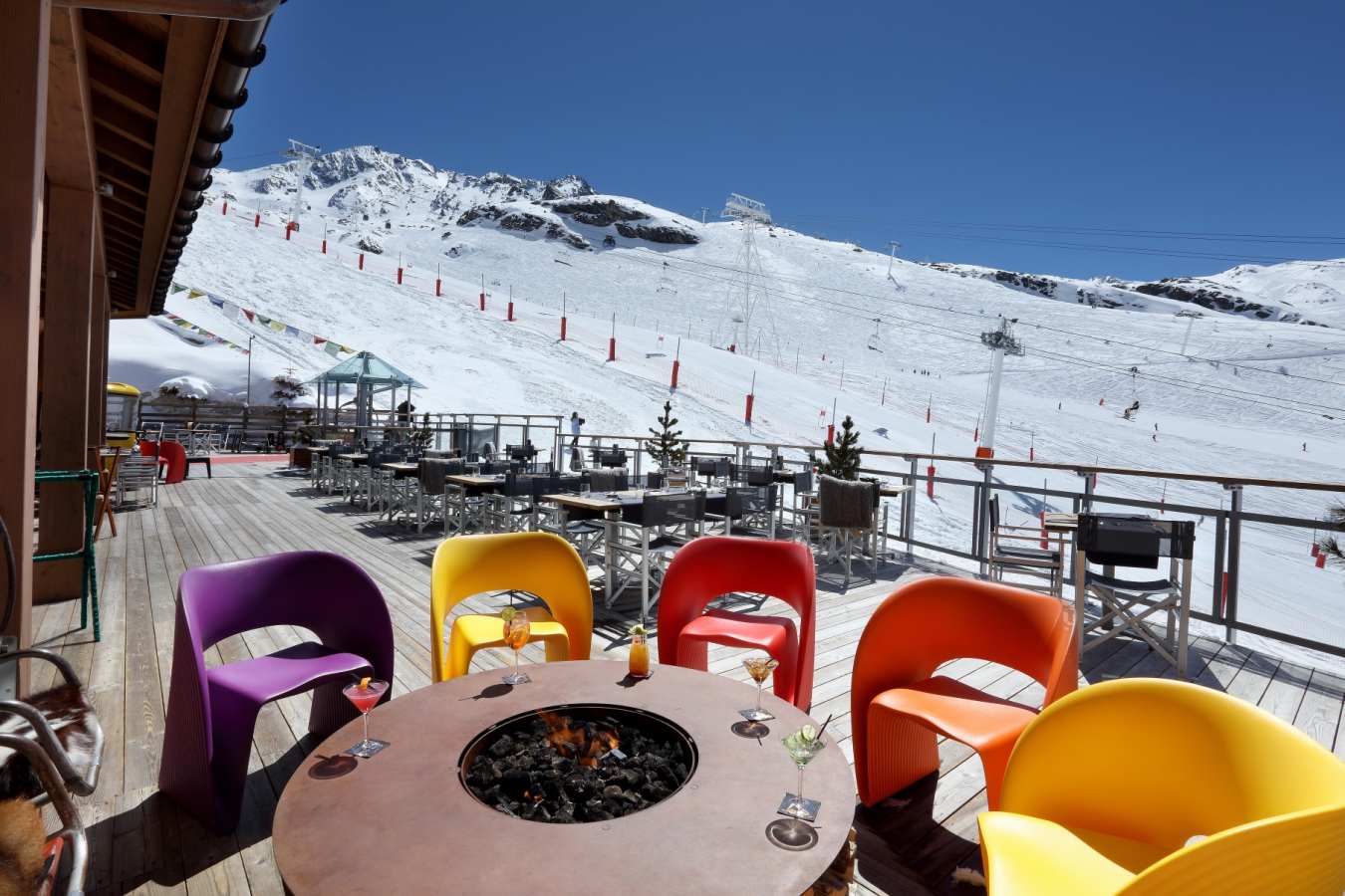 Base Camp terrace - Pashmina Le Refuge