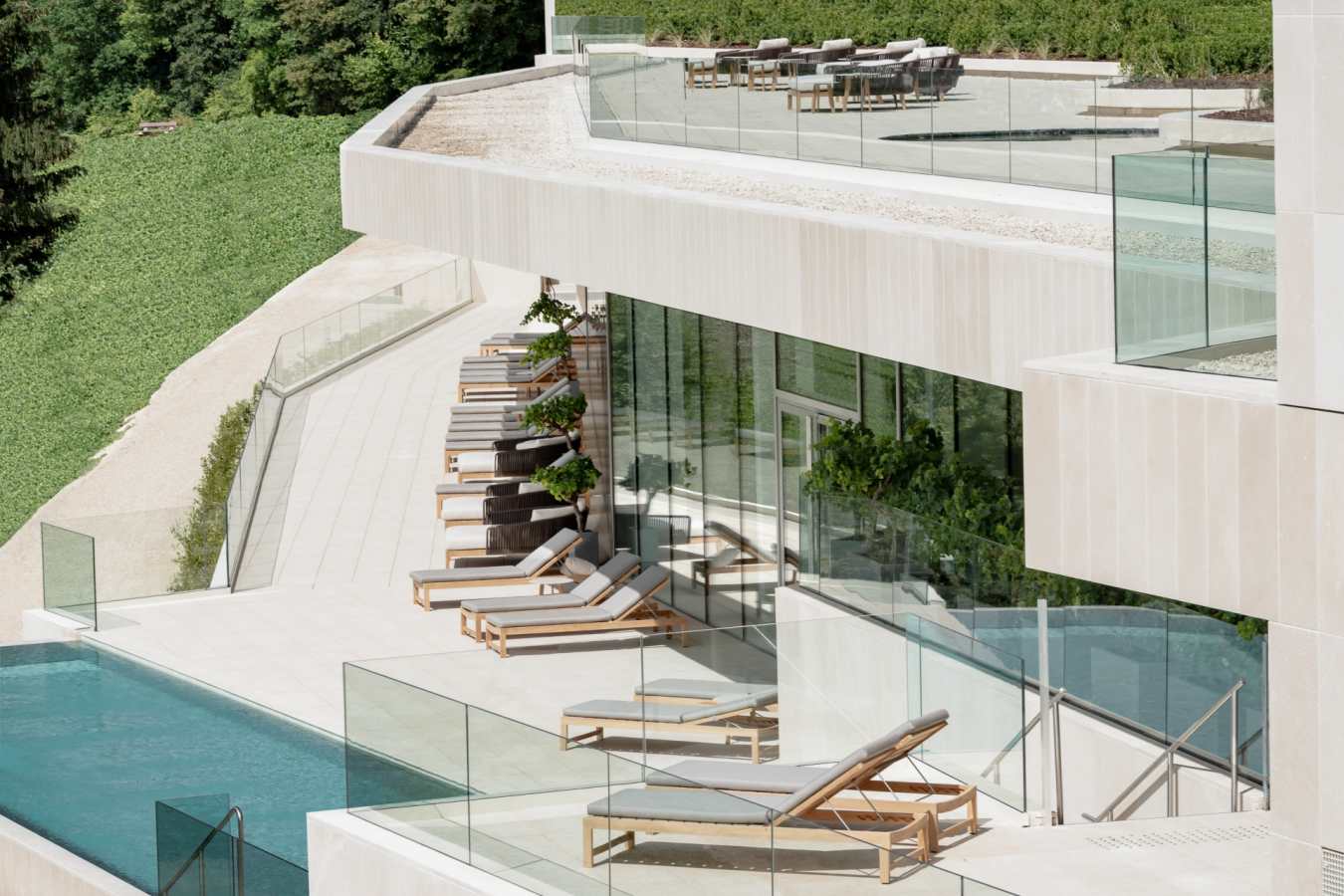Outdoor Terrace and Swimming Pool