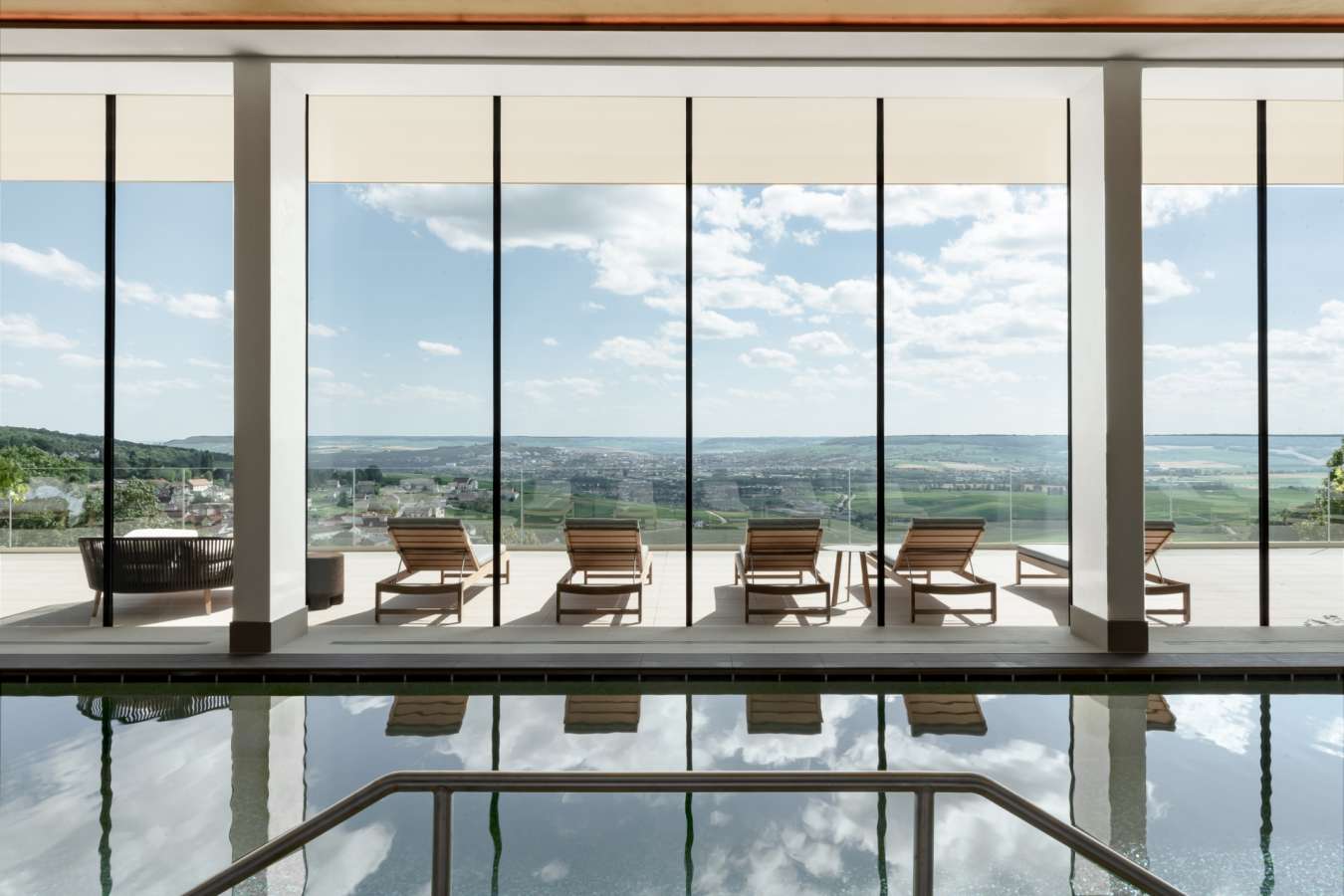 Indoor Pool - Royal Champagne Hotel and Spa