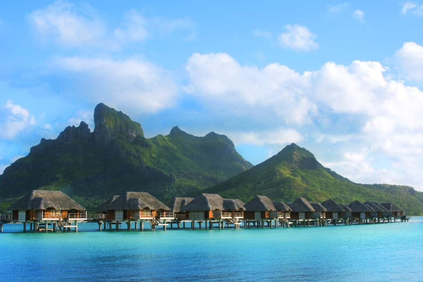 Overwater Bungalows - Four Seasons Resort Bora Bora