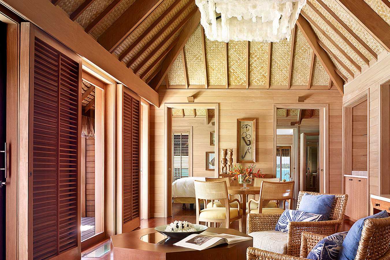 Suite Communal Area - Four Seasons Resort Bora Bora