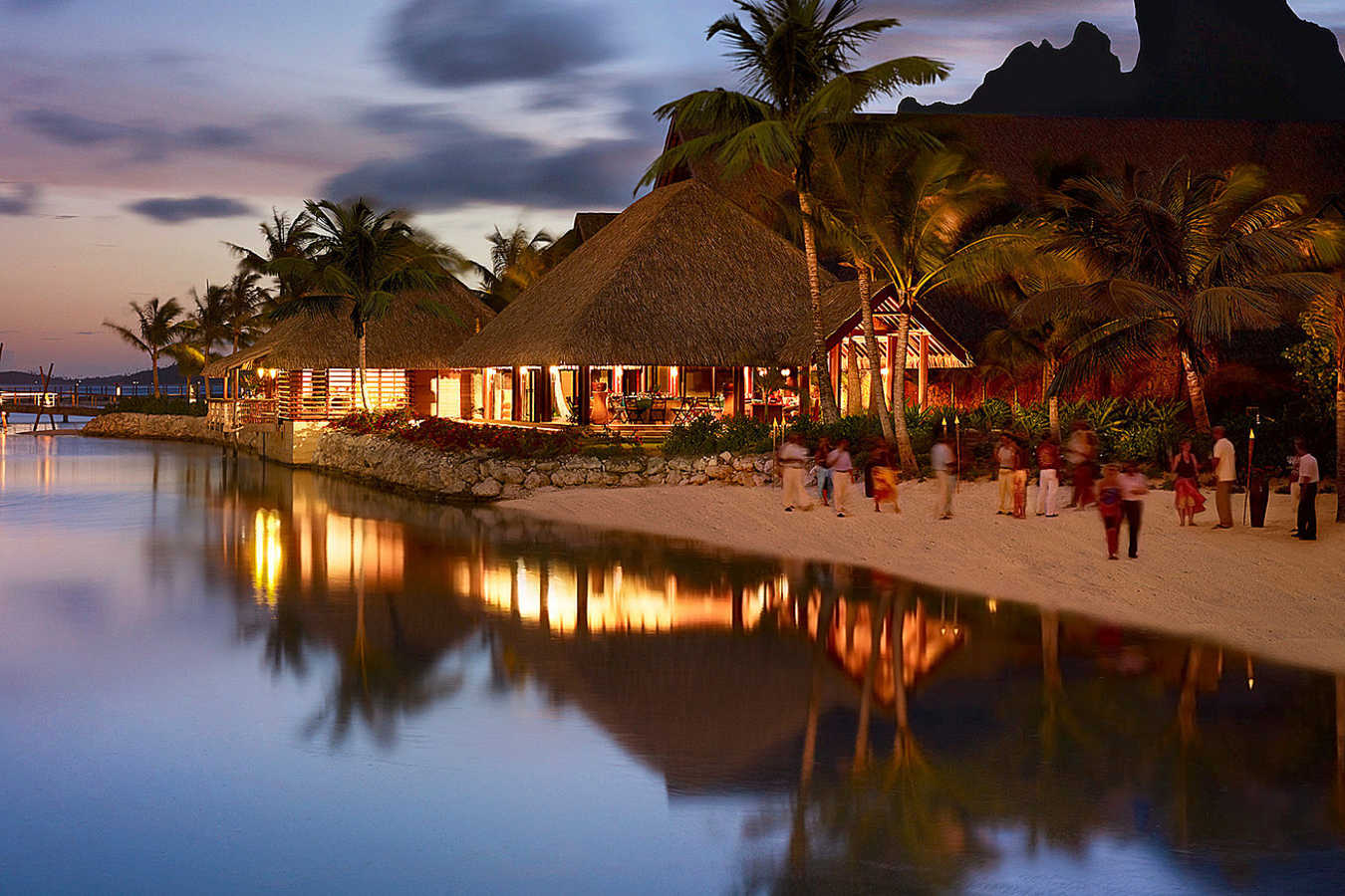 Sunset Drinks - Four Seasons Resort Bora Bora